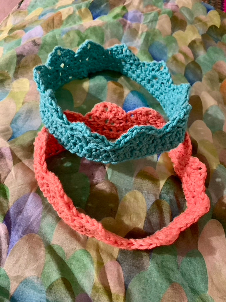 Cotton Spring Crown for birthdays, special occasions, and dress up