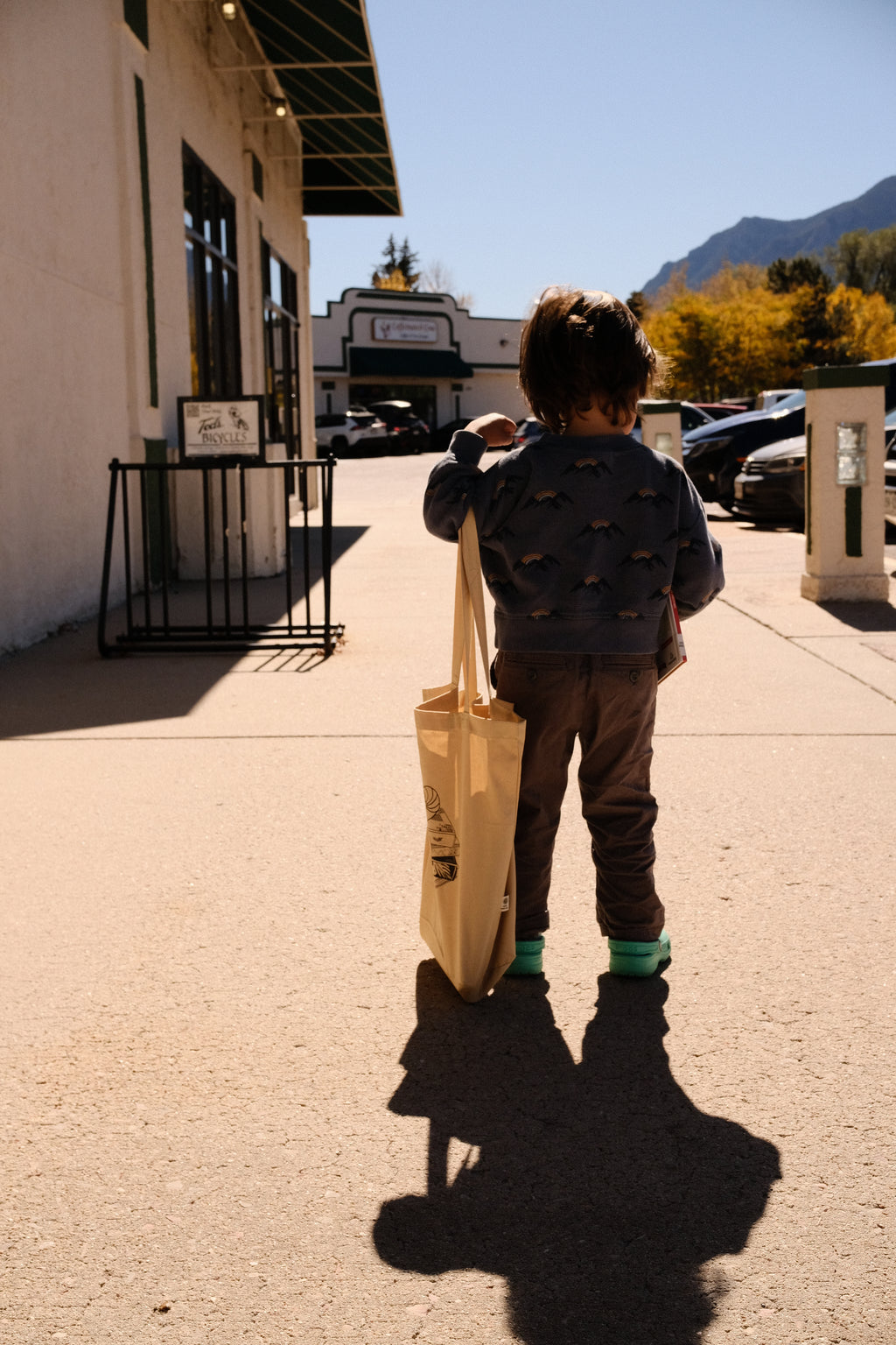 Bookworm Organic Cotton Tote Bag