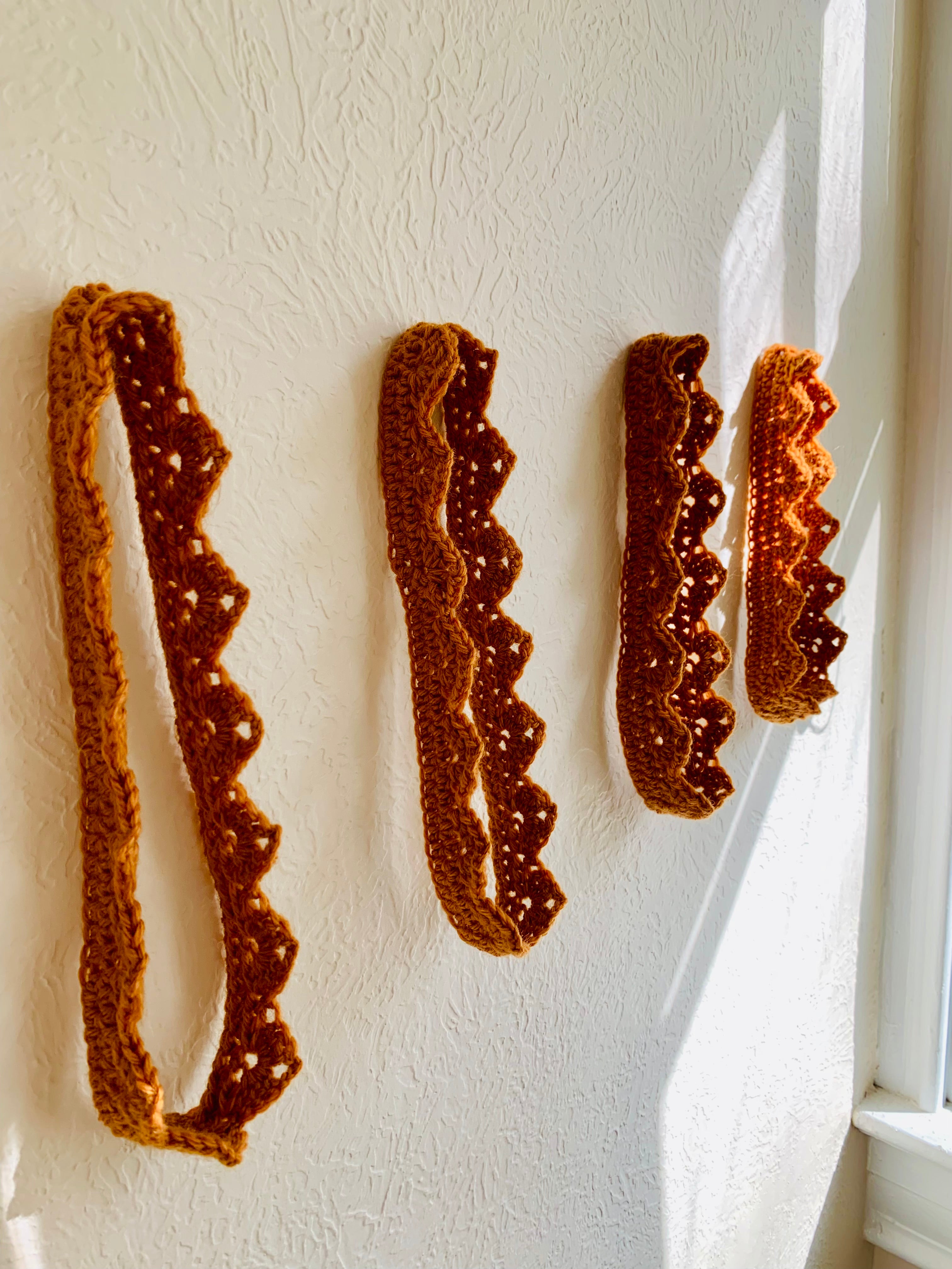 Golden Wool Autumn Crown for birthdays, special occasions, and dress up