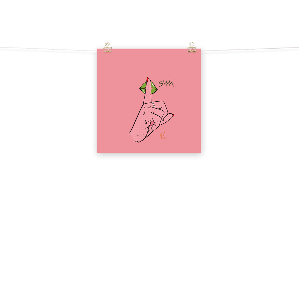 Shhh, Quiet Time Wall Art