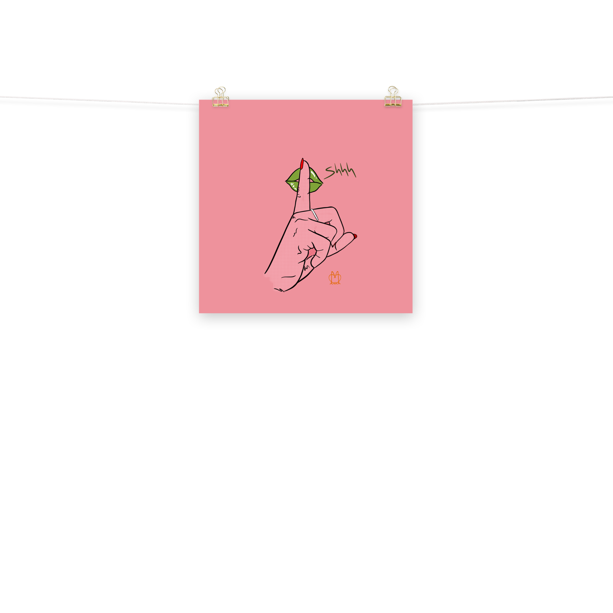 Shhh, Quiet Time Wall Art